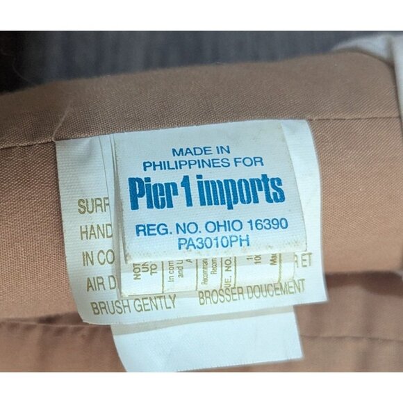 Vintage Pier 1 Imports Africa Doll 16” Cloth Fabric Global Child toy - Picture 6 of 7